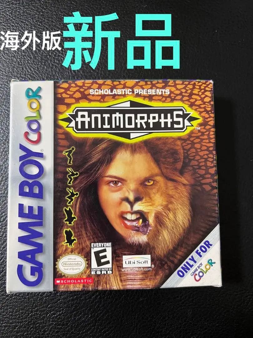 新品　Animorphs ゲームボーイ　海外版