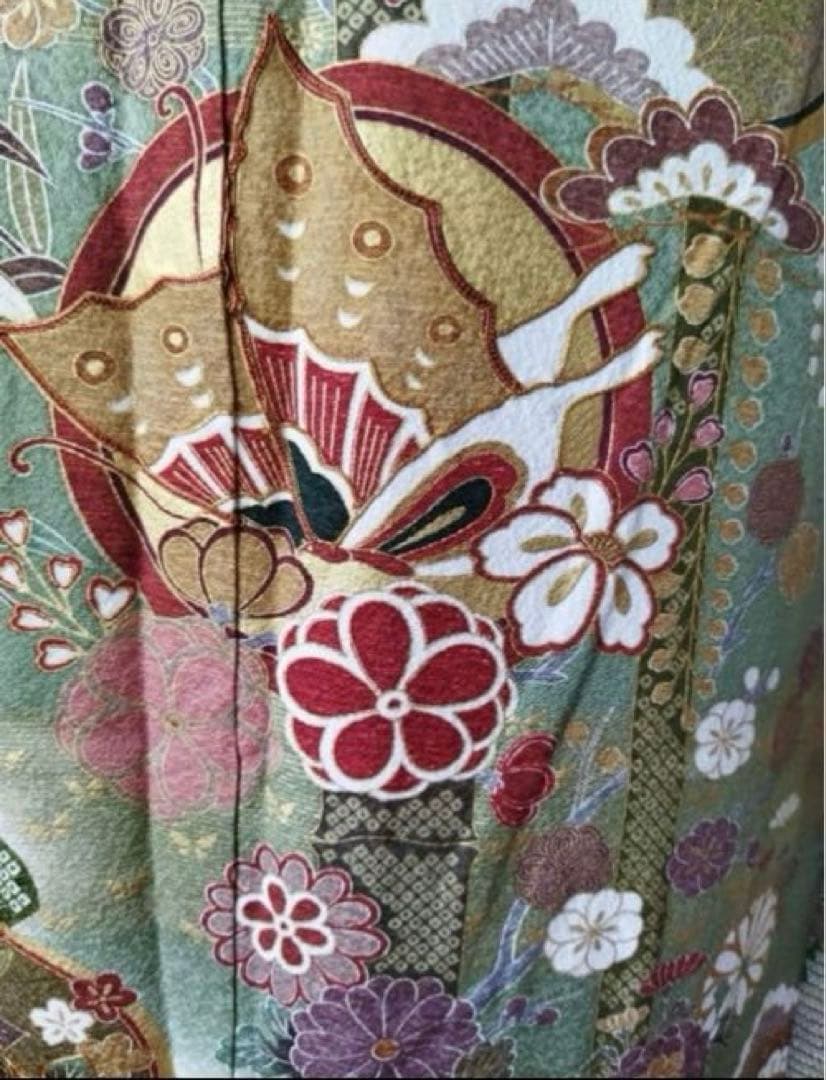 振袖☆古典柄☆6点セット 正絹フルセット　成人式