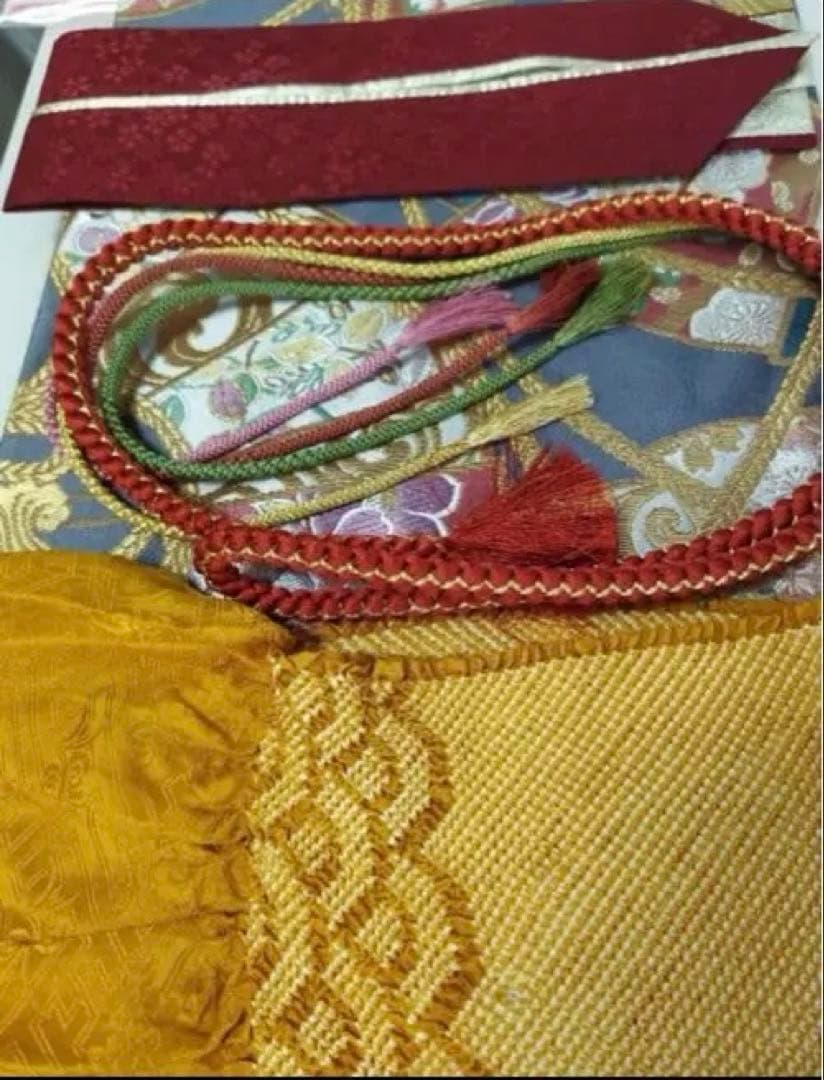 振袖☆古典柄☆6点セット 正絹フルセット　成人式