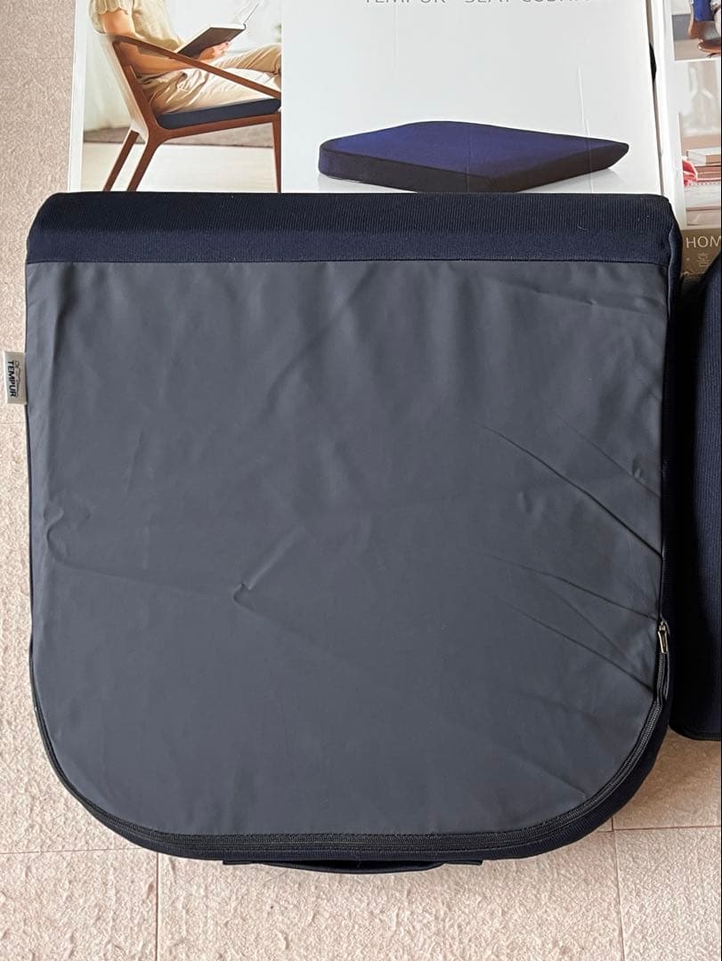 即購入可　テンピュール　ランバーサポート　シートクッション　2点セット　マット