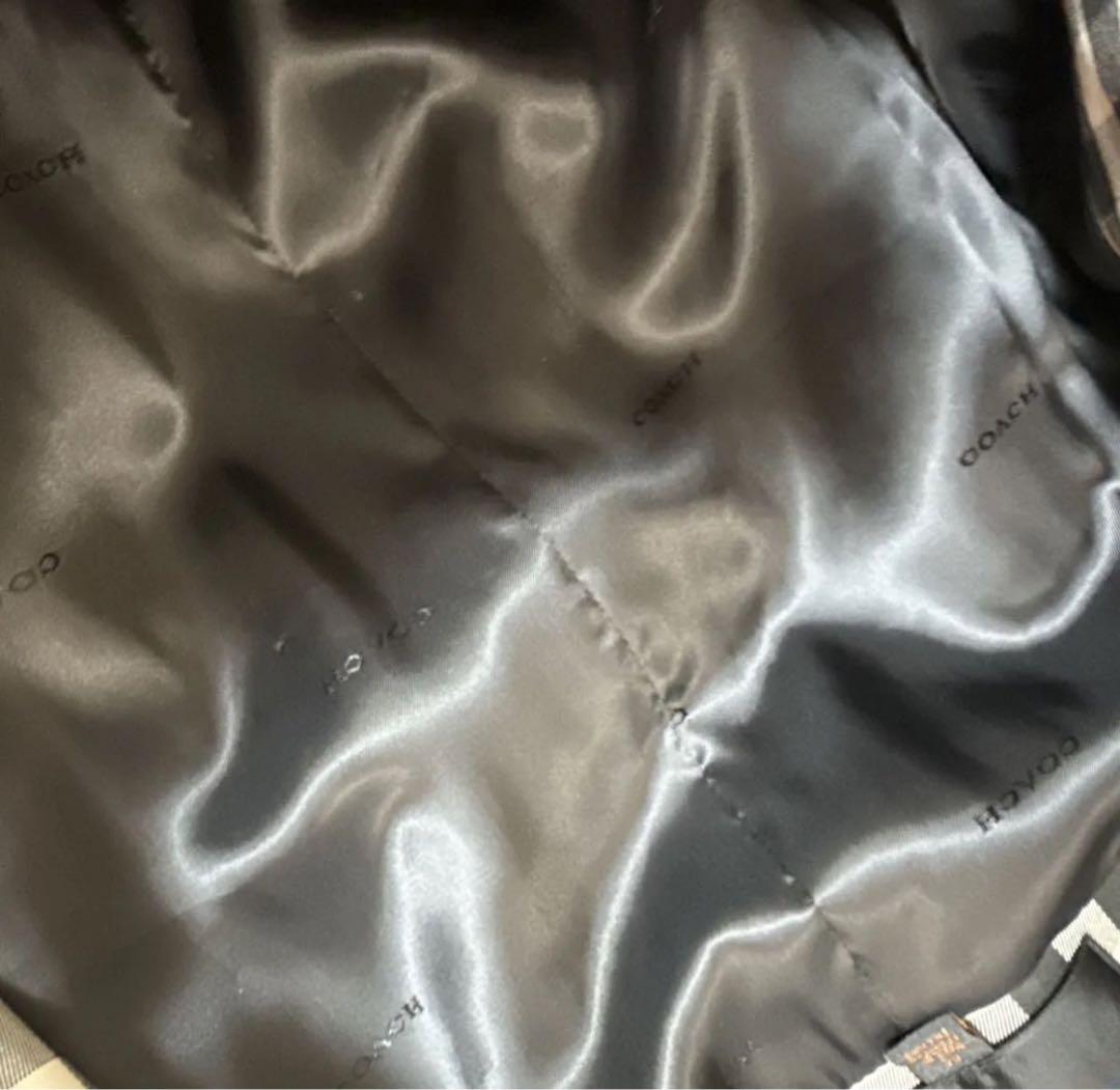 Coach ギンガムチェック　ダブルブレスト トレンチコート　04 M L