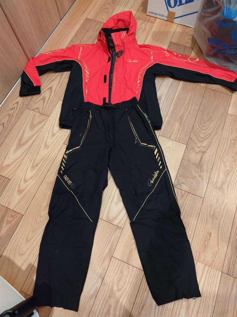 がまかつ ゴアテックス レインスーツ ライトタイプ GM3546 Mサイズ