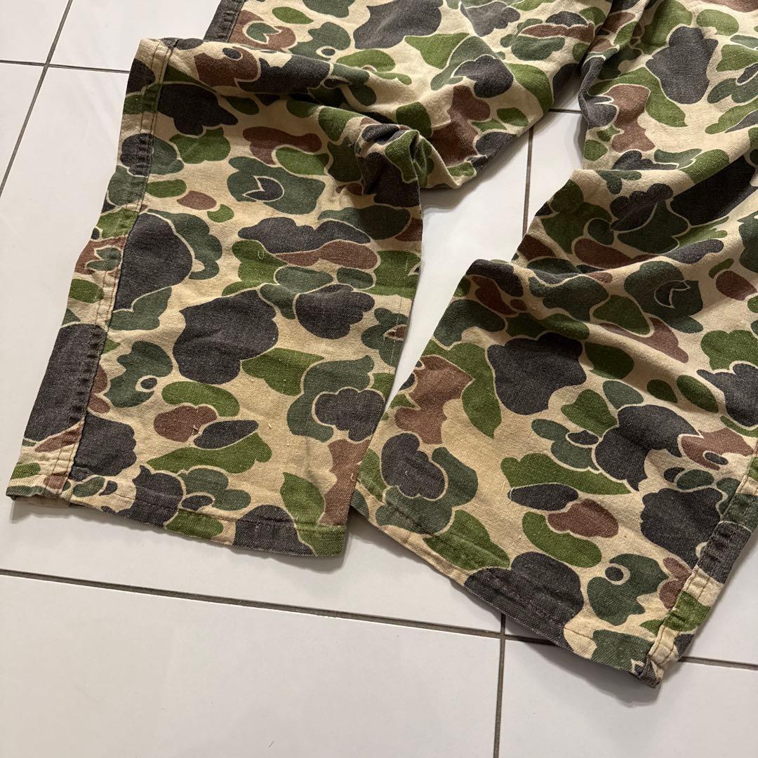 70s SAFTBAK ダックハンターカモ パンツ Vintage