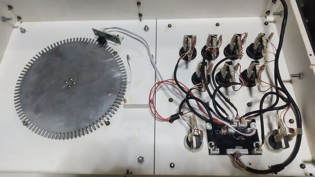 ビートマニア NRC500 DAO新基板 三和ボタン 静音化 RGB LED