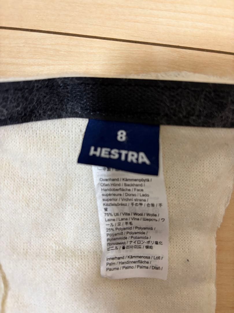 Hestra ヘリスキー size8