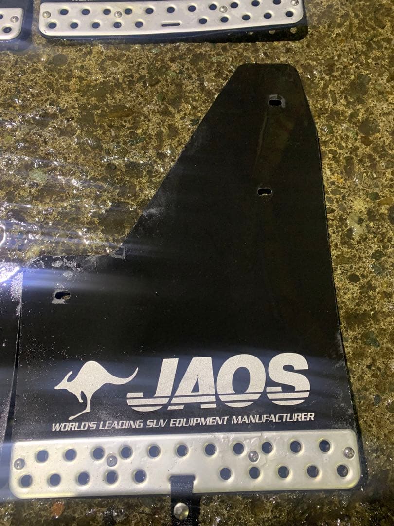 JAOS マッドフラップ ブラック　泥除け　t32 エクストレイル　ジャンク品