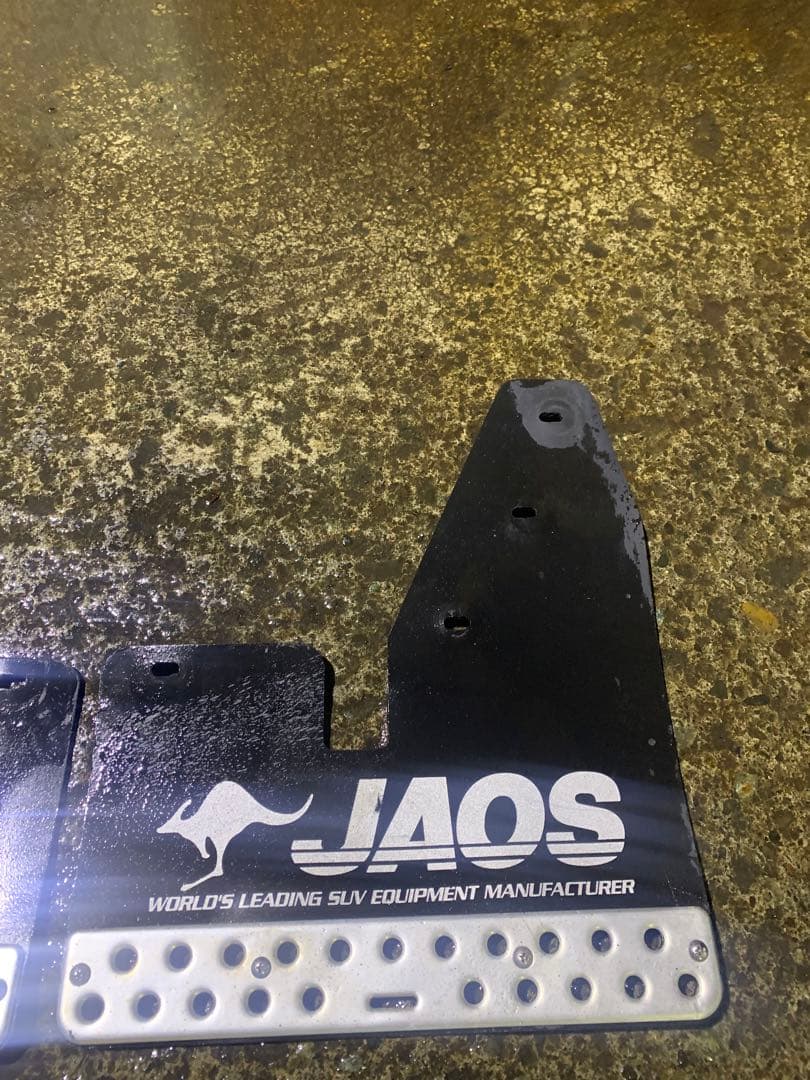 JAOS マッドフラップ ブラック　泥除け　t32 エクストレイル　ジャンク品