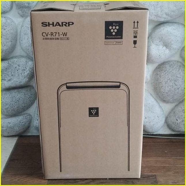 【使用頻度少なめ】SHARP 衣類乾燥除湿機 2024年製 CV-R71-W