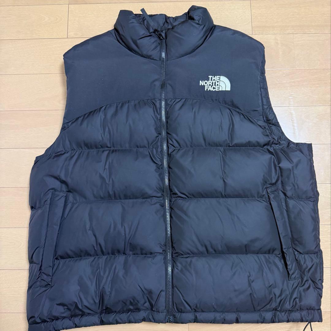希少サイズ　ノースフェイス　ヌプシダウン　オンボール　3XL ダウン　メンズ　黒