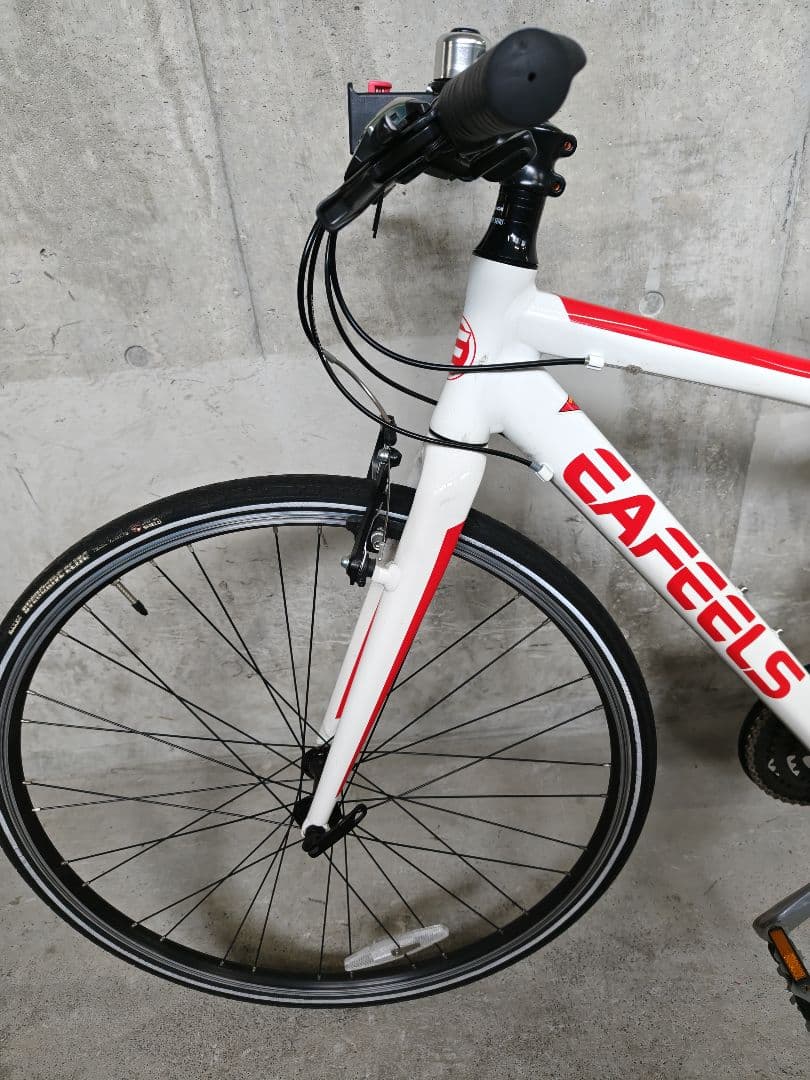 【美品】EAFEELS クロスバイク SHIMANOコンポーネント 2015年製
