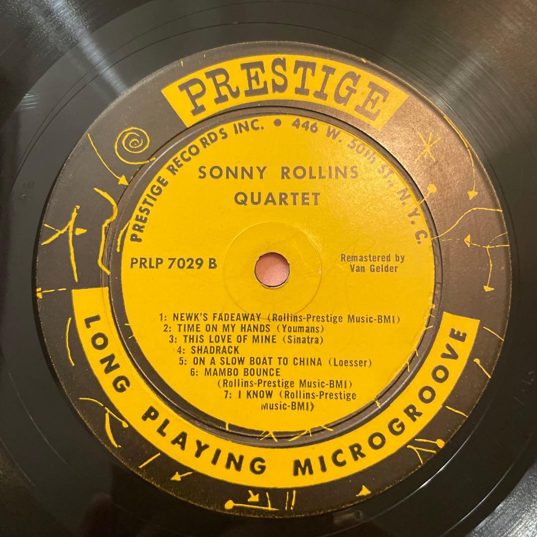 USオリジナル 黄NYC DG RVG 黄cvr. ジャズ　レコード　MONO