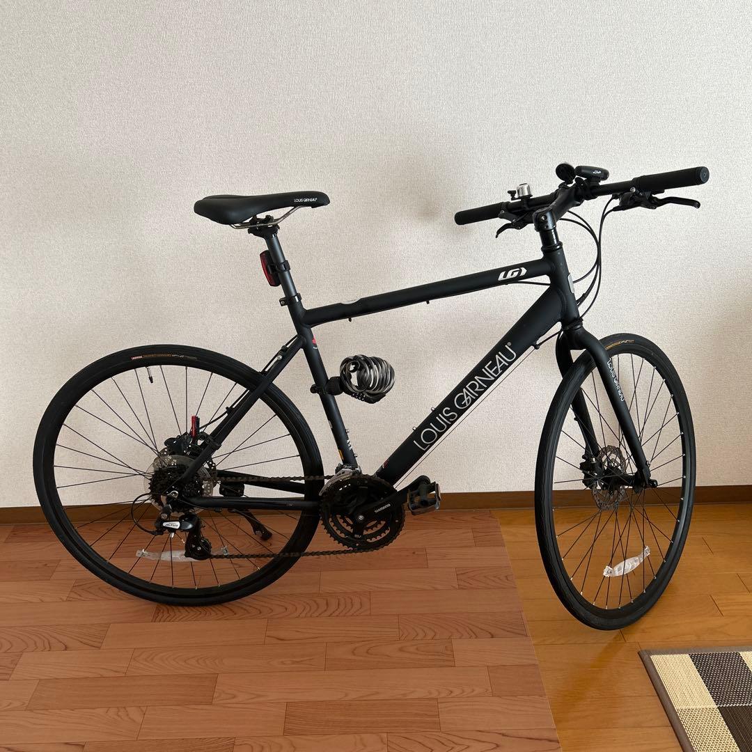 LOUIS GARNEAU クロスバイク ブラック
