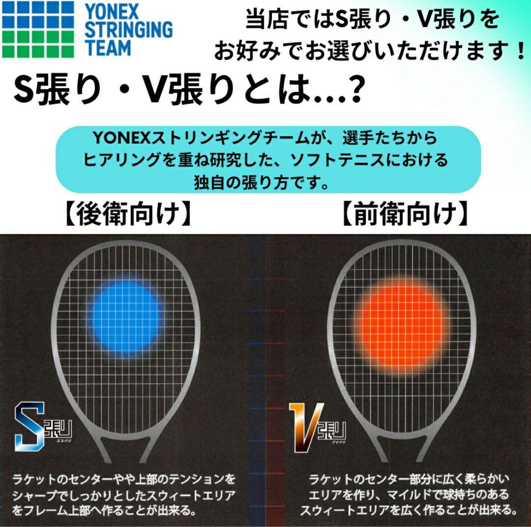 YONEXソフトテニスラケット GEOBREAK 80V(国内正規品)ボレー重視