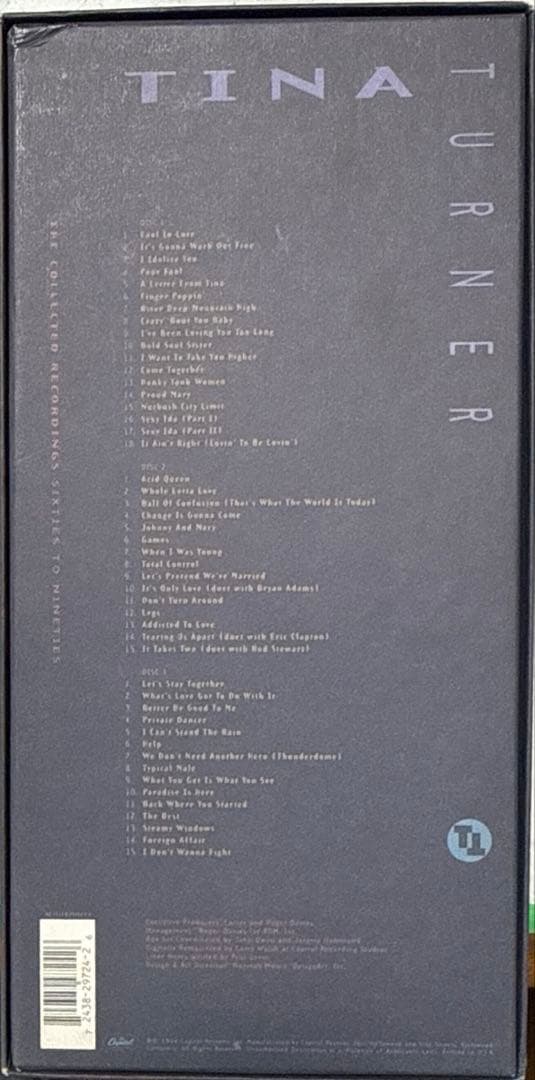 3CD！ティナ・ターナー / THE COLLECTED RECORDINGS
