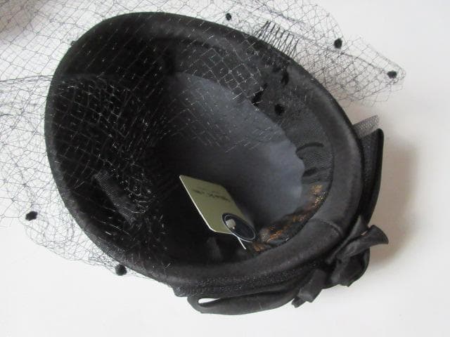 皇室御用達 maxim マキシン トーク帽 カクテルハット 未使用