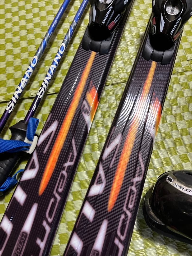 「S14 サロモン165 メンテ付き　中級者セット