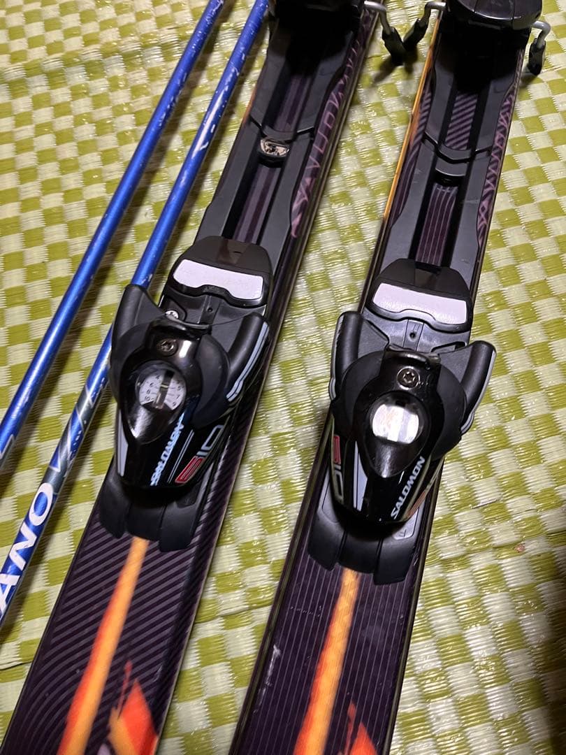 「S14 サロモン165 メンテ付き　中級者セット