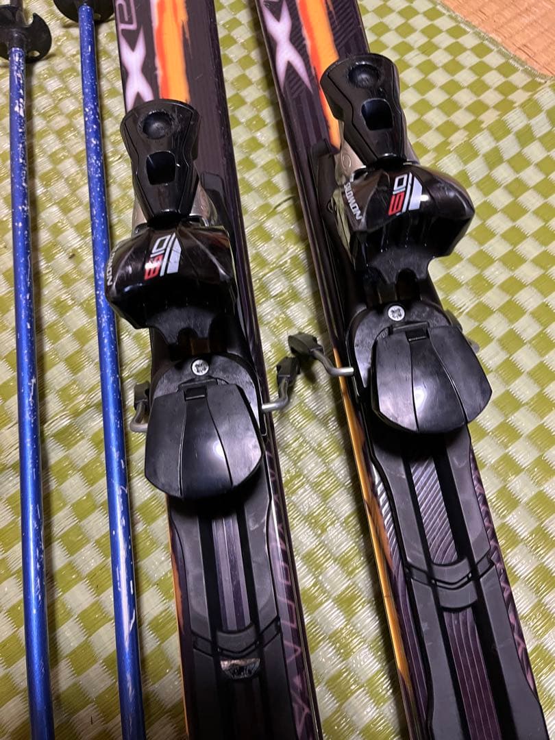 「S14 サロモン165 メンテ付き　中級者セット