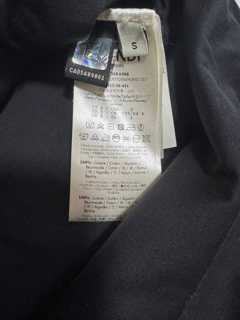 フェンディFFロゴパターン フード付ズッカ柄サイズS