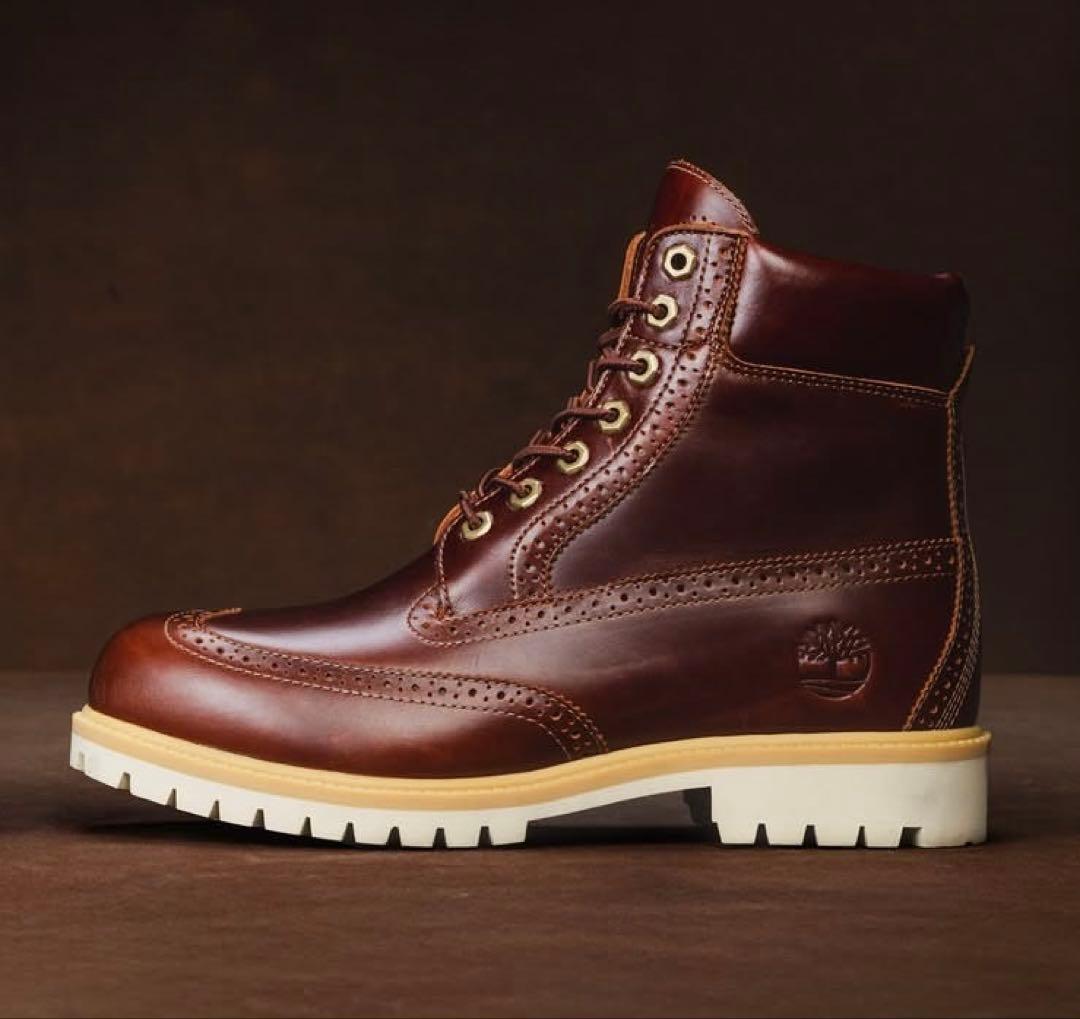 希少　Timberland ブラウン ワークブーツ