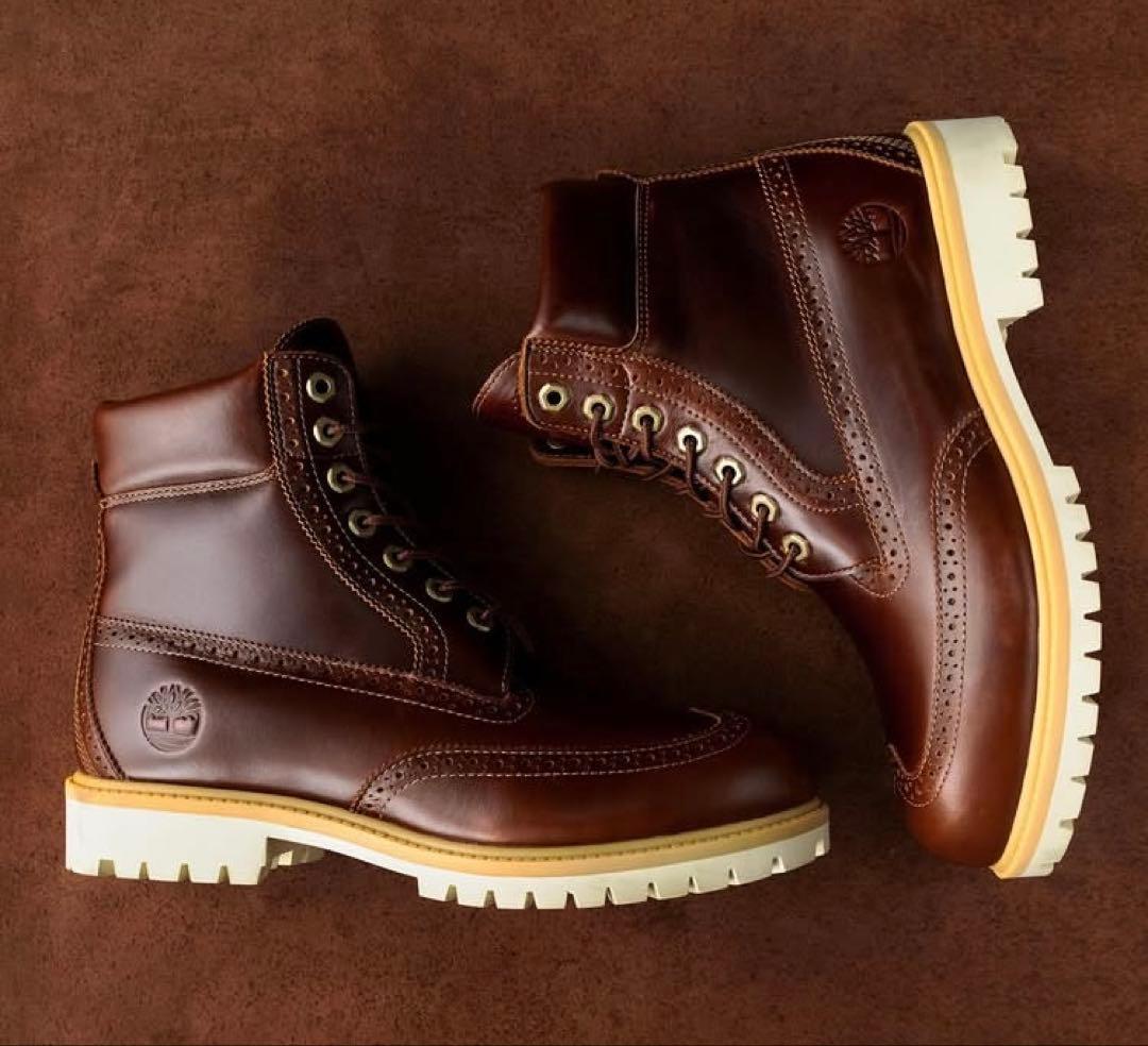 希少　Timberland ブラウン ワークブーツ