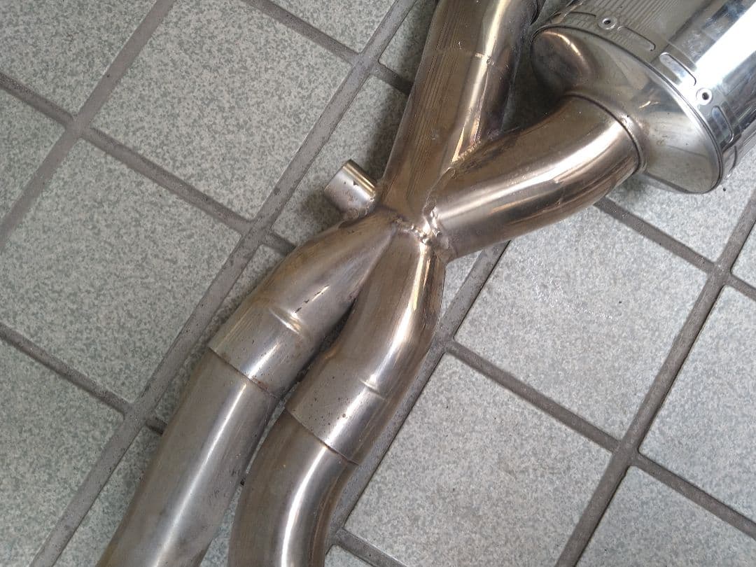 XSR900 MT-09 Ω-NSPマフラー モトエクスライド