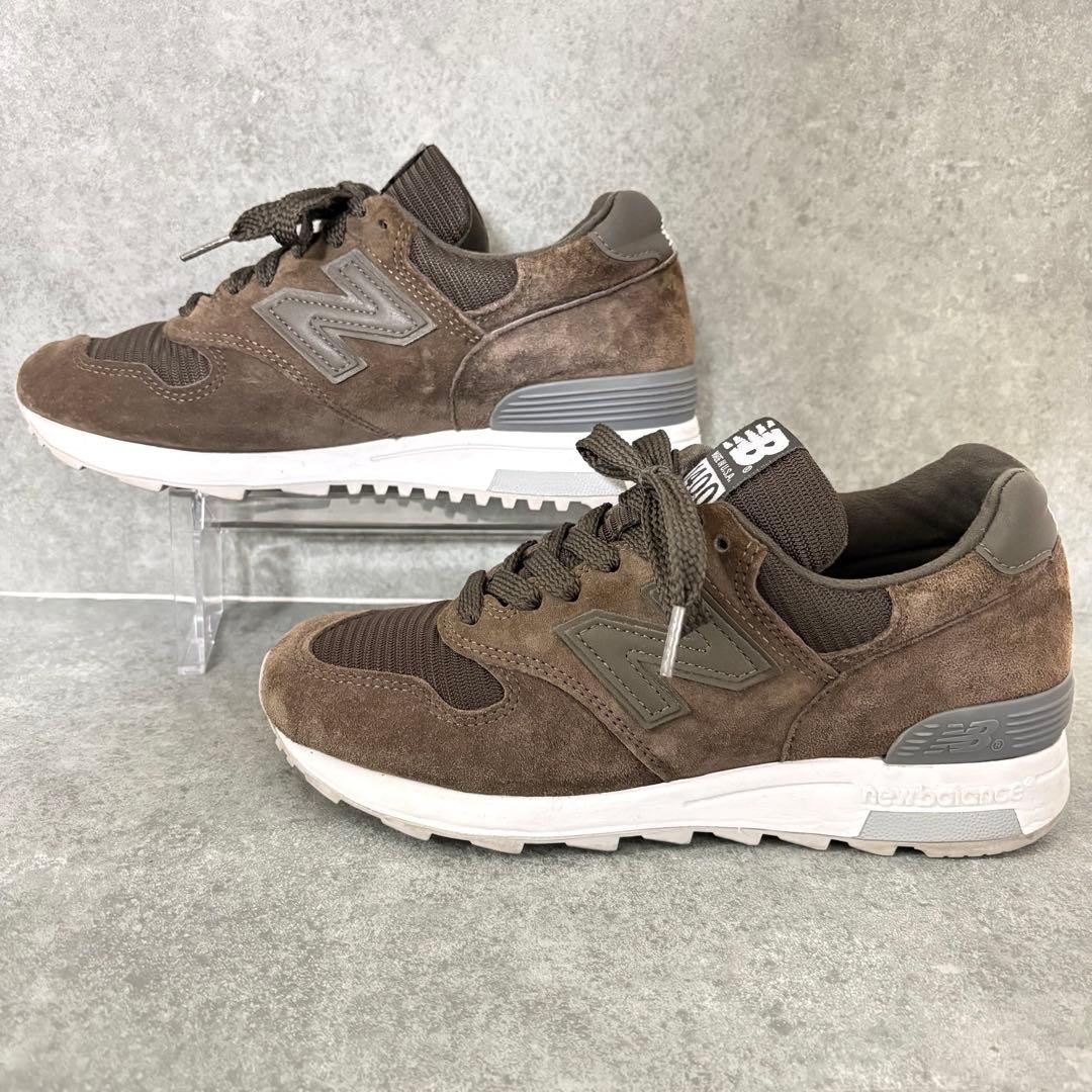 【レア&美品】ニューバランス M1400 ブラウン スニーカー USA製