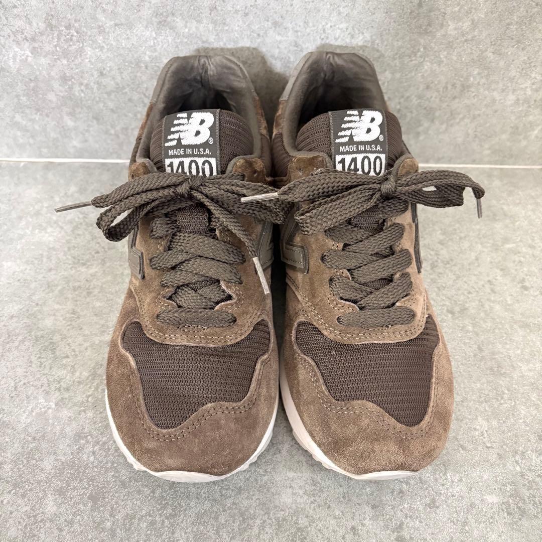 【レア&美品】ニューバランス M1400 ブラウン スニーカー USA製