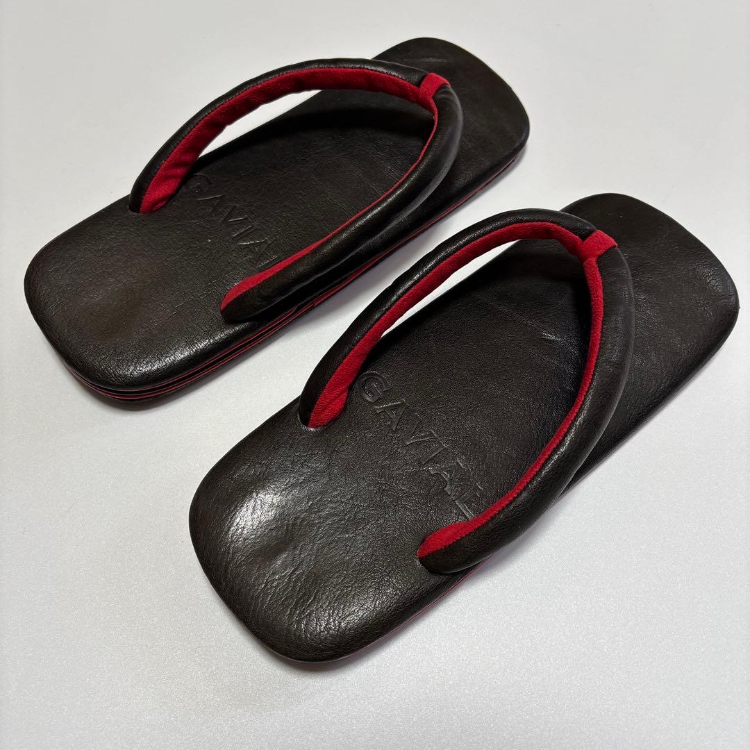 GAVIAL レザー下駄 ガヴィル　中村達也　ロザリオス　大和工房