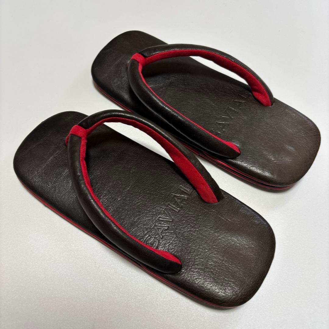 GAVIAL レザー下駄 ガヴィル　中村達也　ロザリオス　大和工房