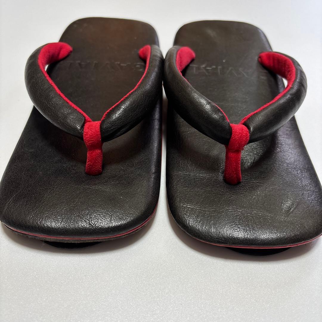 GAVIAL レザー下駄 ガヴィル　中村達也　ロザリオス　大和工房