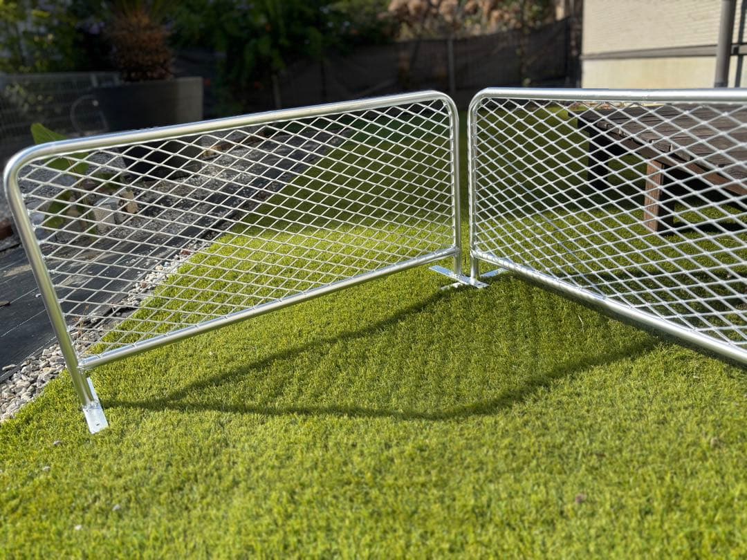 自立式アメリカンフェンス風　ドッグバリケード　バリケード　脱走対策