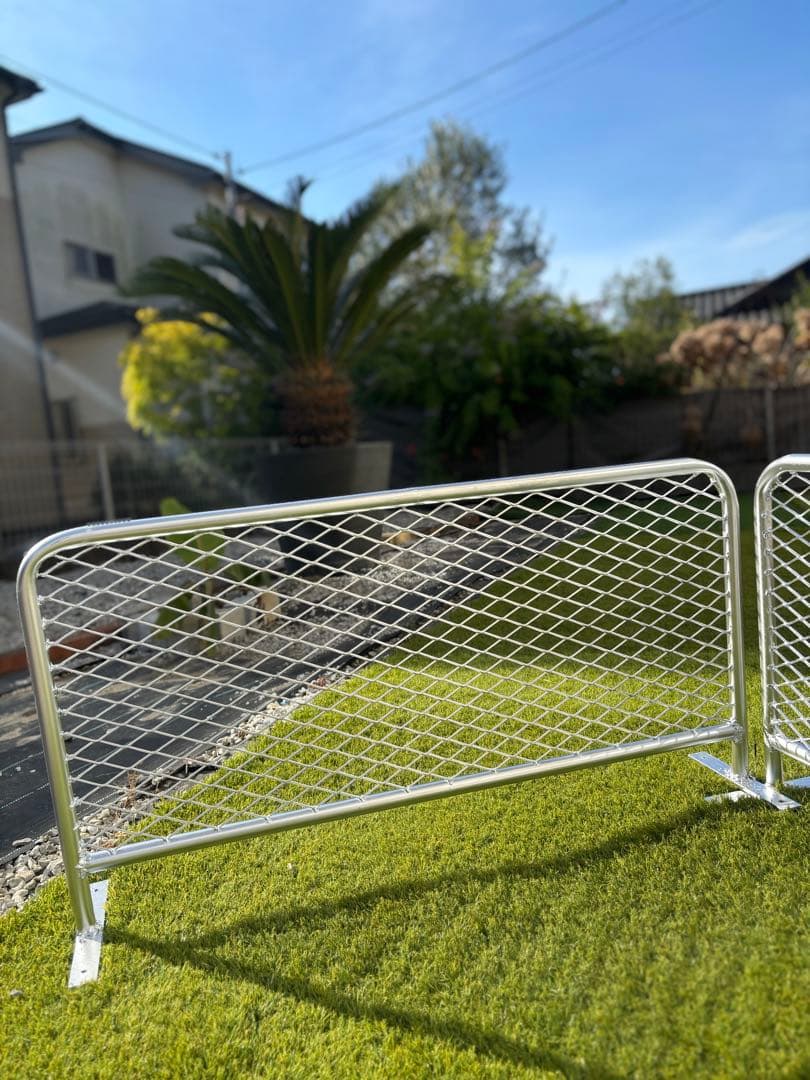自立式アメリカンフェンス風　ドッグバリケード　バリケード　脱走対策