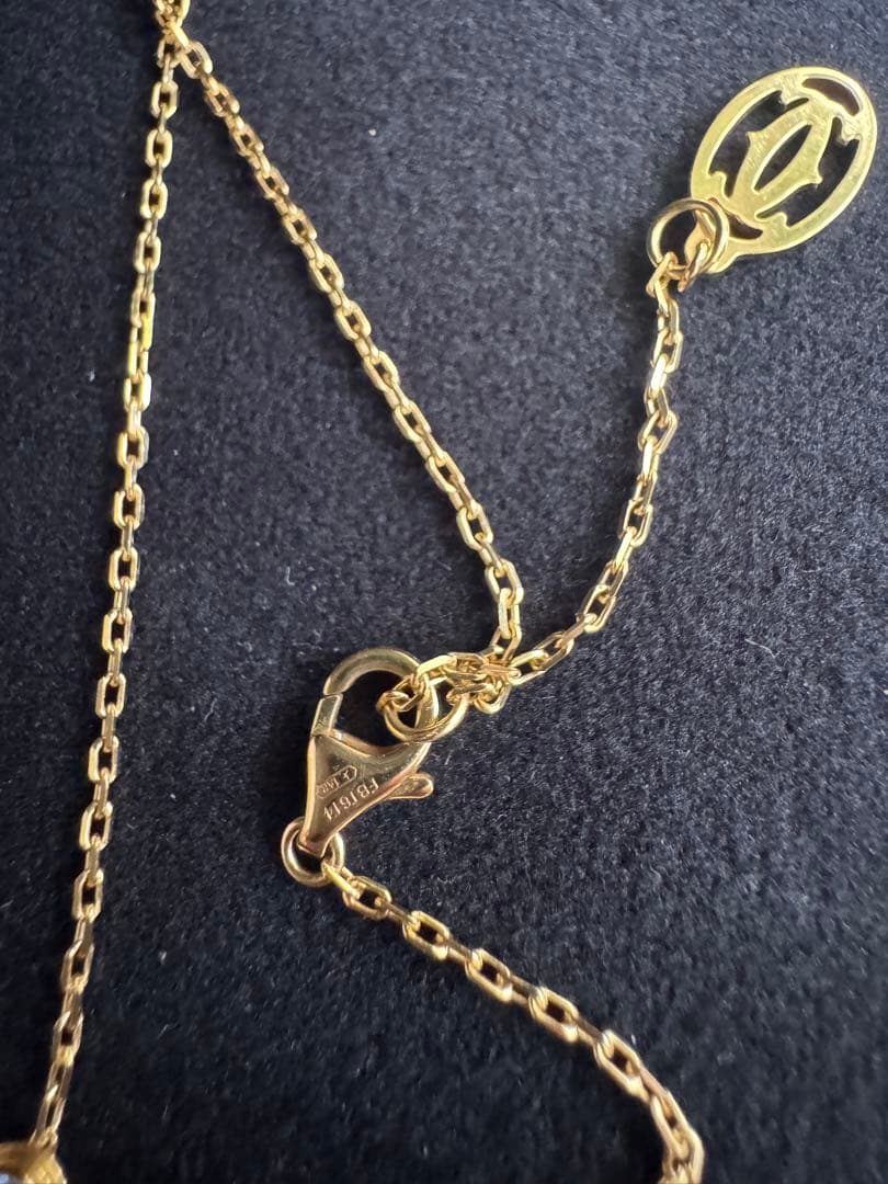 Cartier ダムール　イエローゴールド ネックレス