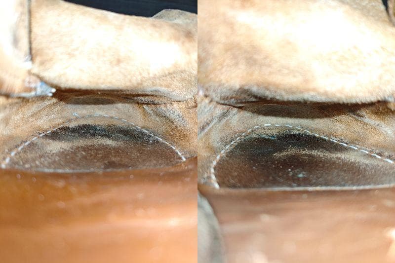 ラッセルモカシン ヒューロン 8 E 黄 カモ 箱付き リソール済