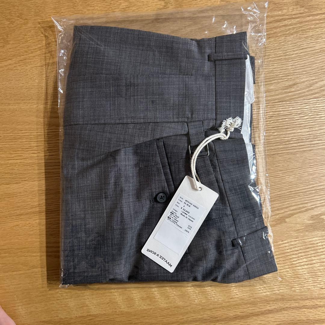 maatee&sons 永遠スラックス　forever slacks