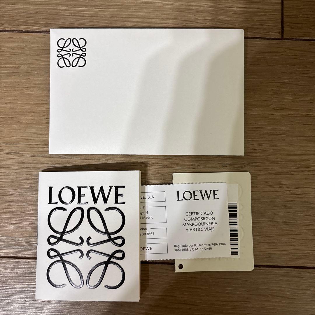 LOEWE かごバッグ ベージュ ブラウン
