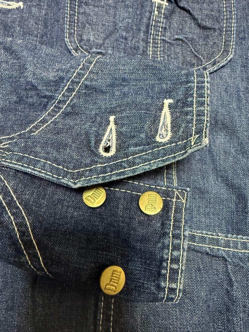 DENIME 旧ドゥニーム　デニム　カバーオール