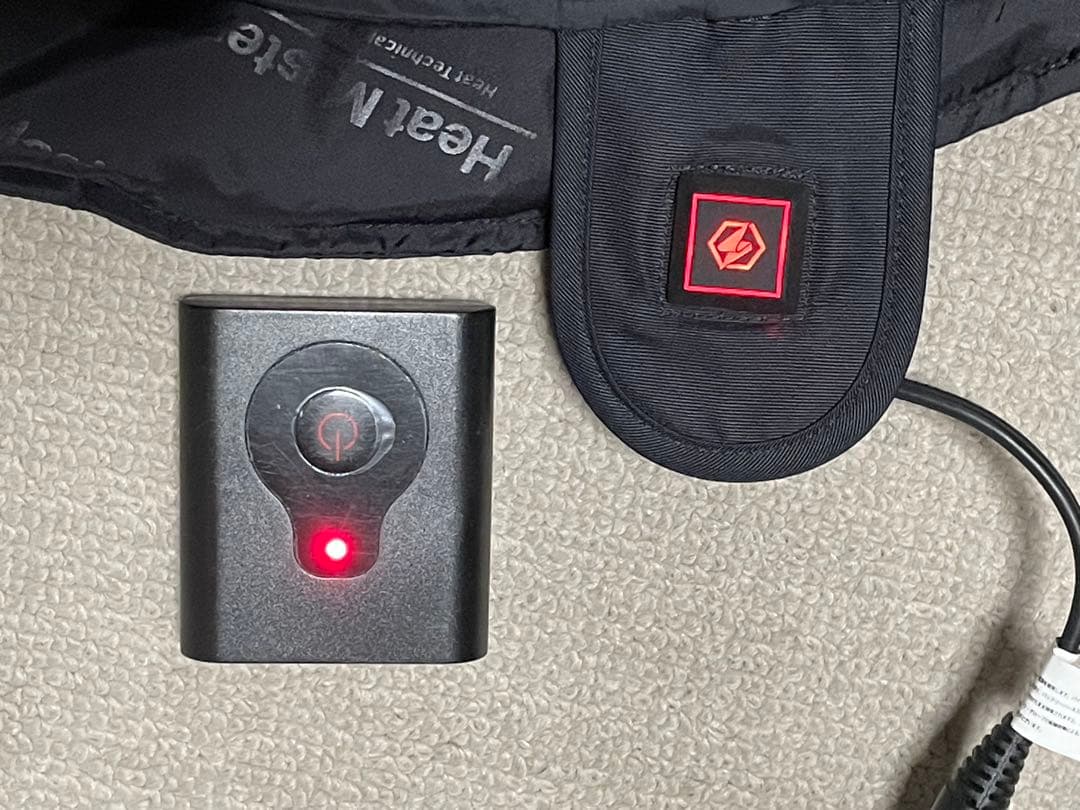 ヒートマスター　電熱ジャケット(リモコン付) Mサイズ　3.5A