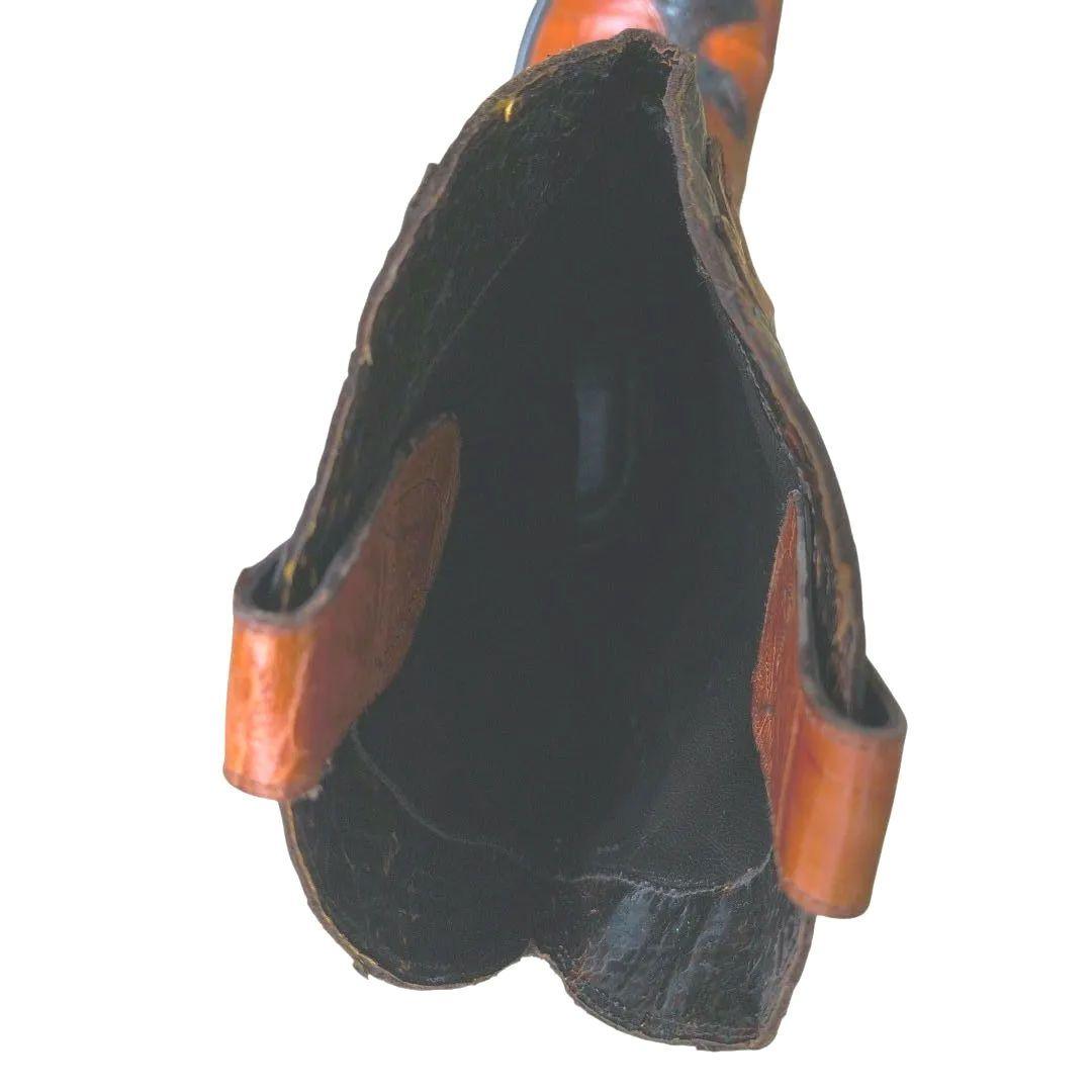 ♦Nana【ジャンニバルバート】✨美品　ウエスタンブーツ　本革　手作り　茶