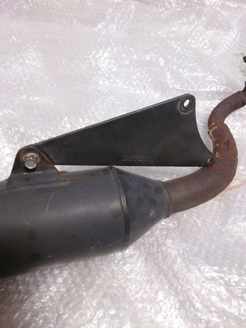 デイトナスーパーブラック　ライブディオZX AF34 AF35 マフラー　ホンダ