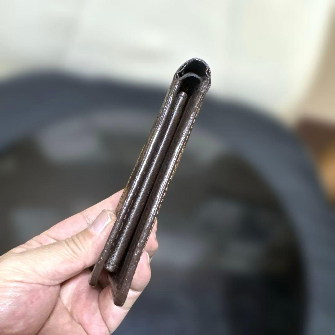 ⑥☆美品☆ダミエ ♪マルコ☆2つ折り財布★ポケットあり