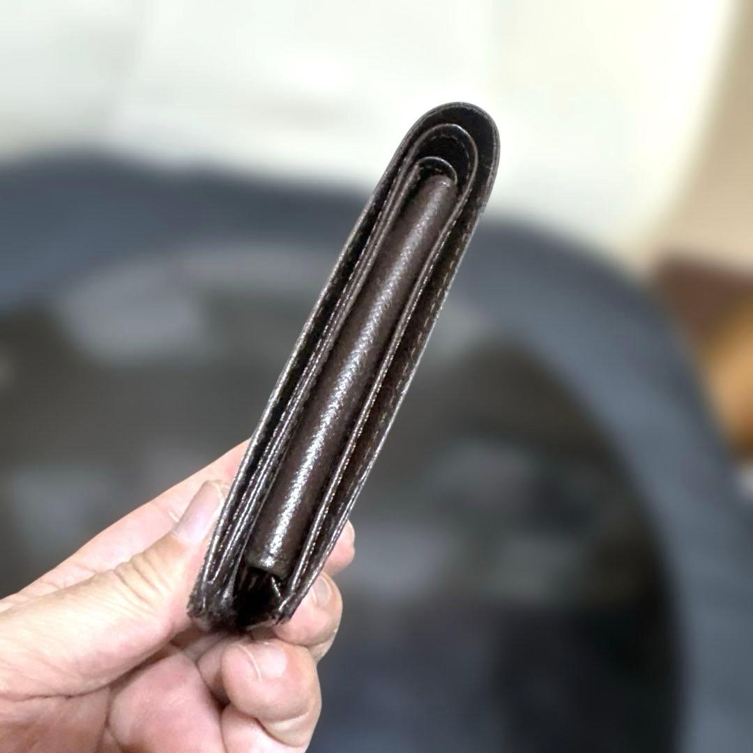 ⑥☆美品☆ダミエ ♪マルコ☆2つ折り財布★ポケットあり