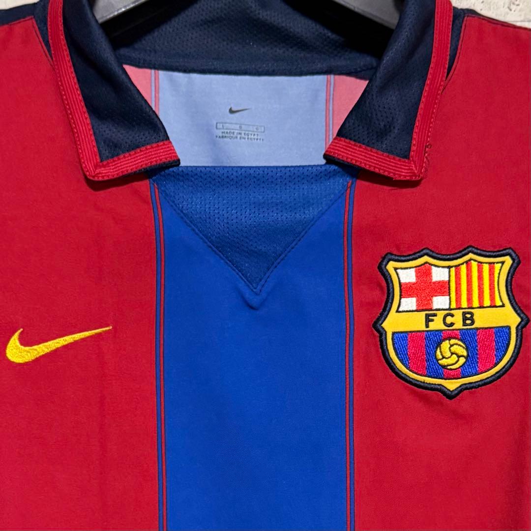 【新品/タグ付き】03/04 FCバルセロナ♯10 ロナウジーニョ 【Lサイズ】