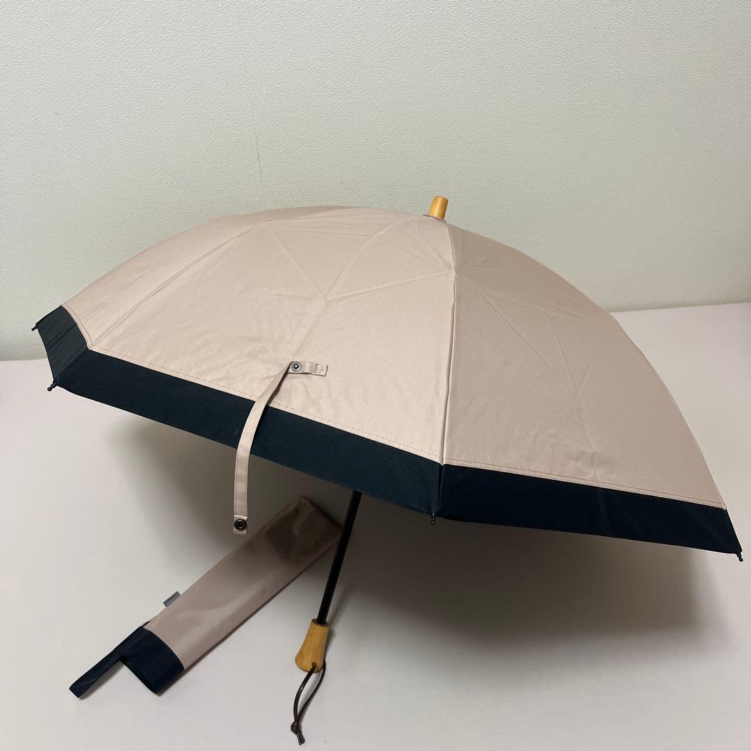 SUN BARRIER 100 折りたたみ日傘 2段折 コンビ