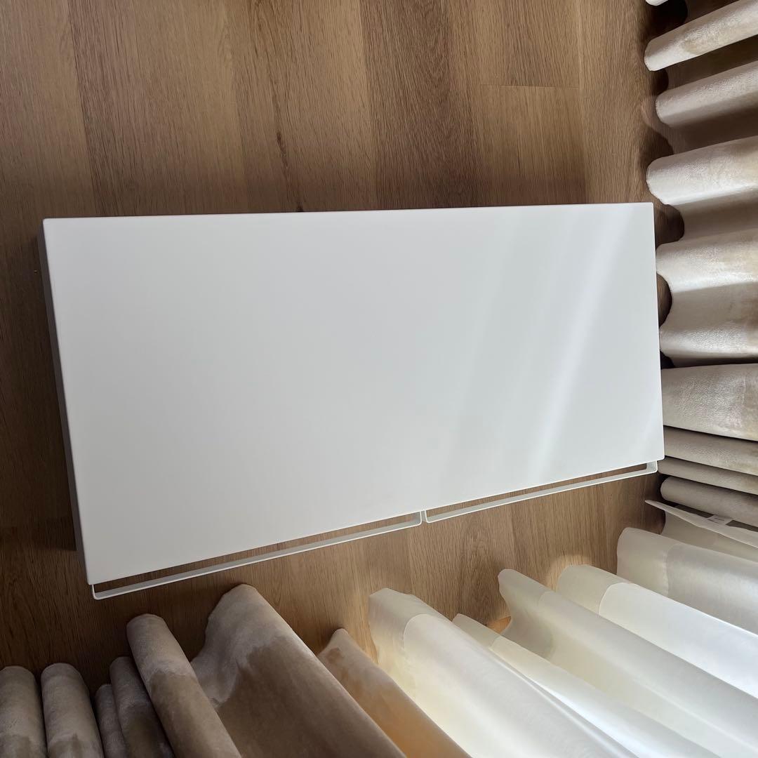 tower ツーウェイキッチン家電下引き出し&スライドテーブル W80 ホワイト