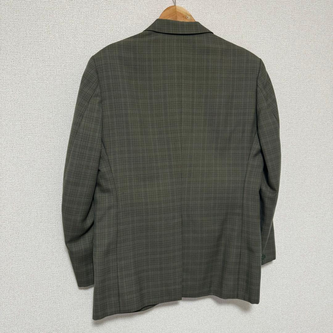 70s イタリア製 セットアップ 一点物 vintage チェック スーツ