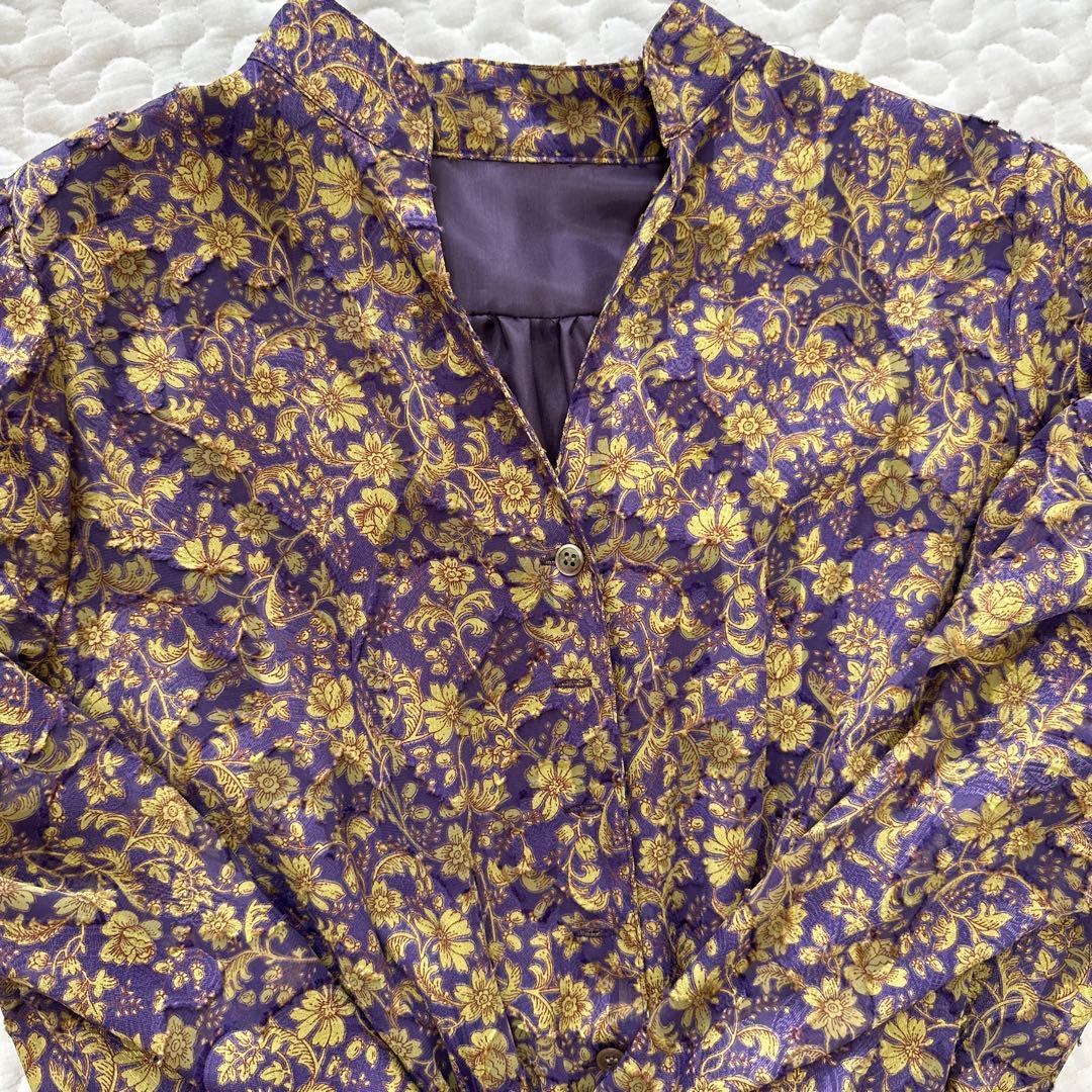 アンティミテ 花柄ロングワンピース