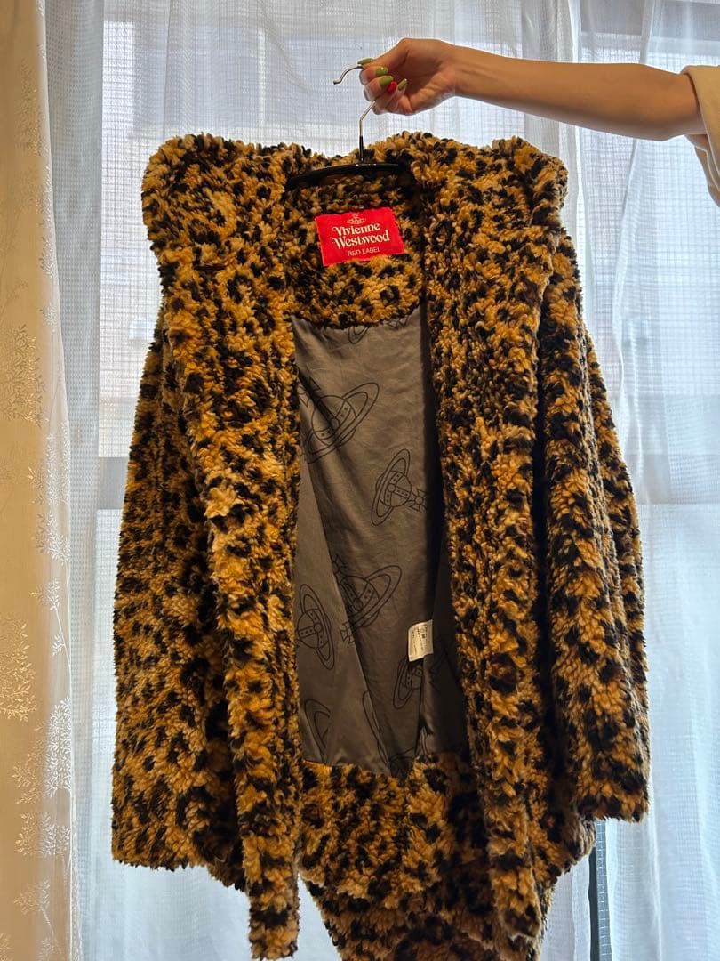 Vivienne Westwood Red Label フード付きファーコート