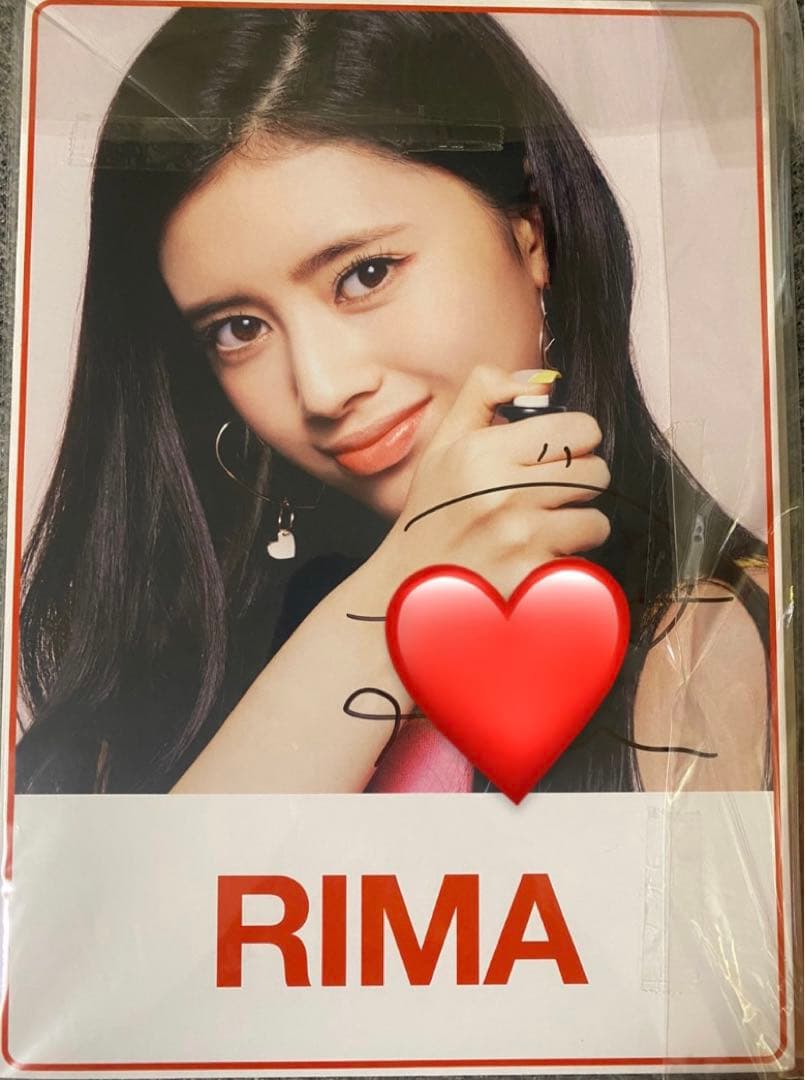 niziu リマ　フォトパネル　直筆サイン付き